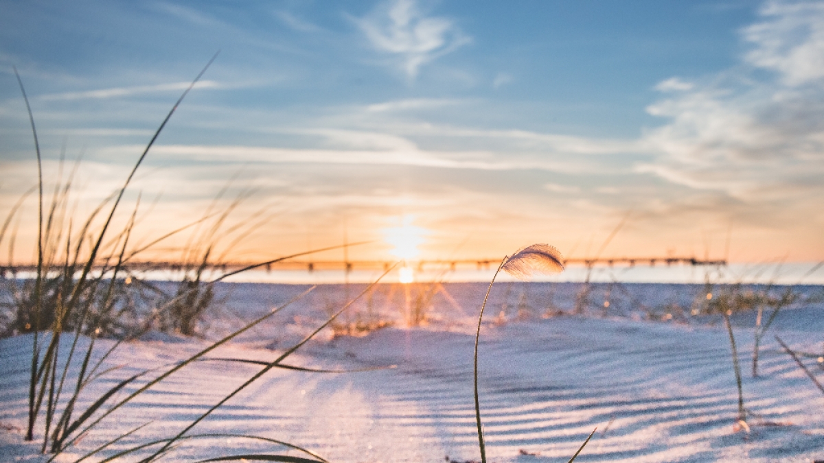Bei sonnigem Wetter f&uuml;hlt man sich am Strand am wohlsten. (Foto)