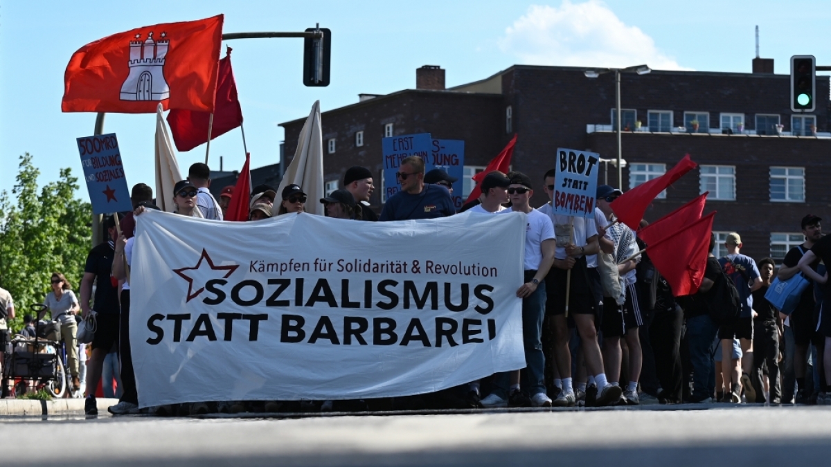 In diesen St&auml;dten Deutschlands finden revolution&auml;re Demonstrationen zum Tag der Arbeit statt. (Foto)