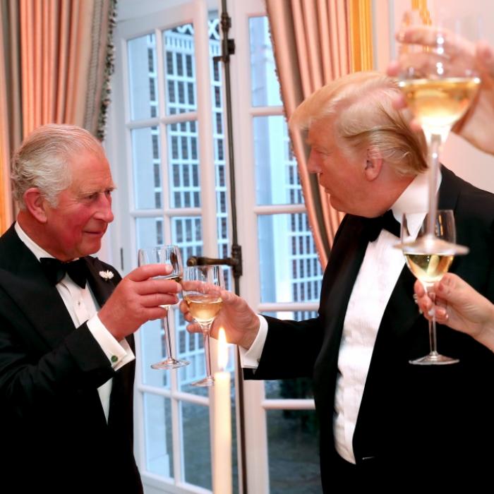Ex-US-Präsident betreibt Wahlkampf mit König Charles III.