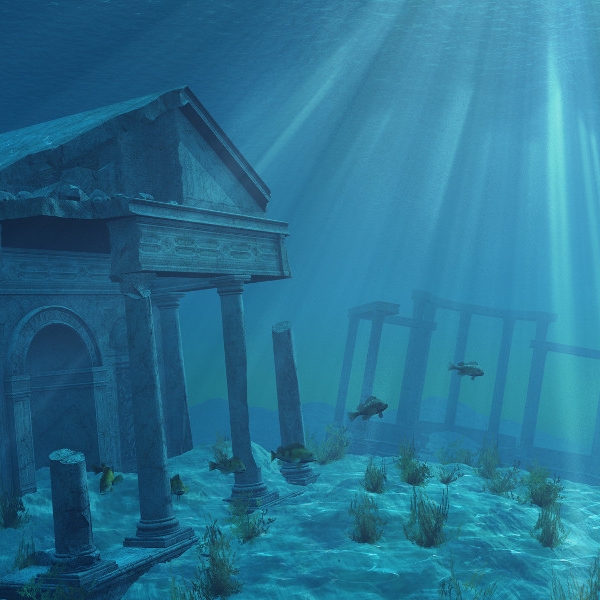 Zeigt Google Maps HIER die Ruinen von Atlantis?