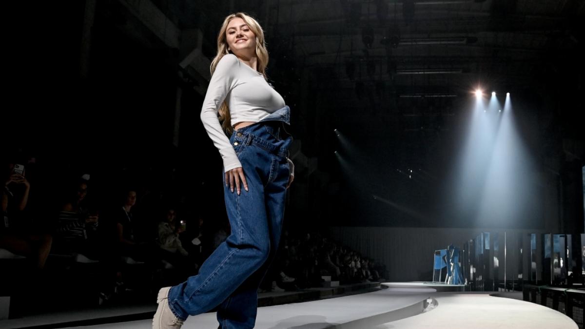 Leni Klum pr&auml;sentierte ihre Model-F&auml;higkeiten bei der Show "Leni Klum x About You" im September 2021 in Berlin. (Foto)