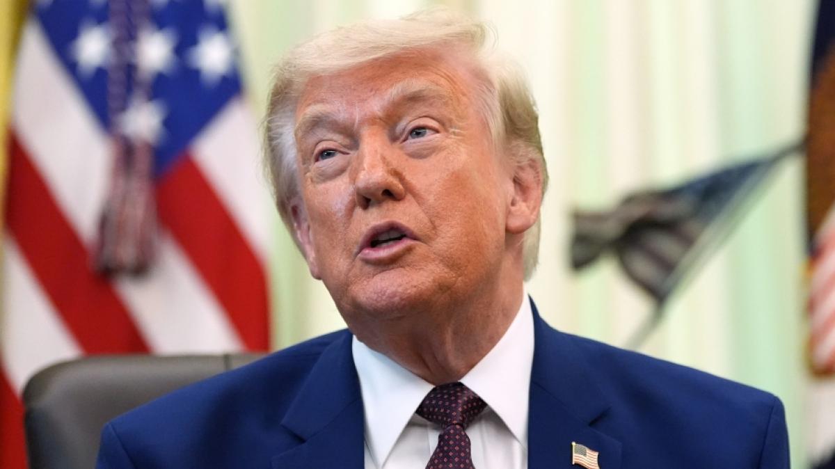 Auf eine &uuml;berraschende Schwangerschaft reagierte Donald Trump angeblich entsetzt. (Foto)