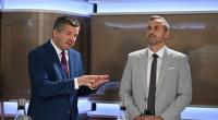 CDU-Ministerpräsident Sven Schulze (l.) ist laut dem ZDF-Politbarometer deutlich beliebter als sein AfD-Herausforderer Ulrich Siegmund (r.).