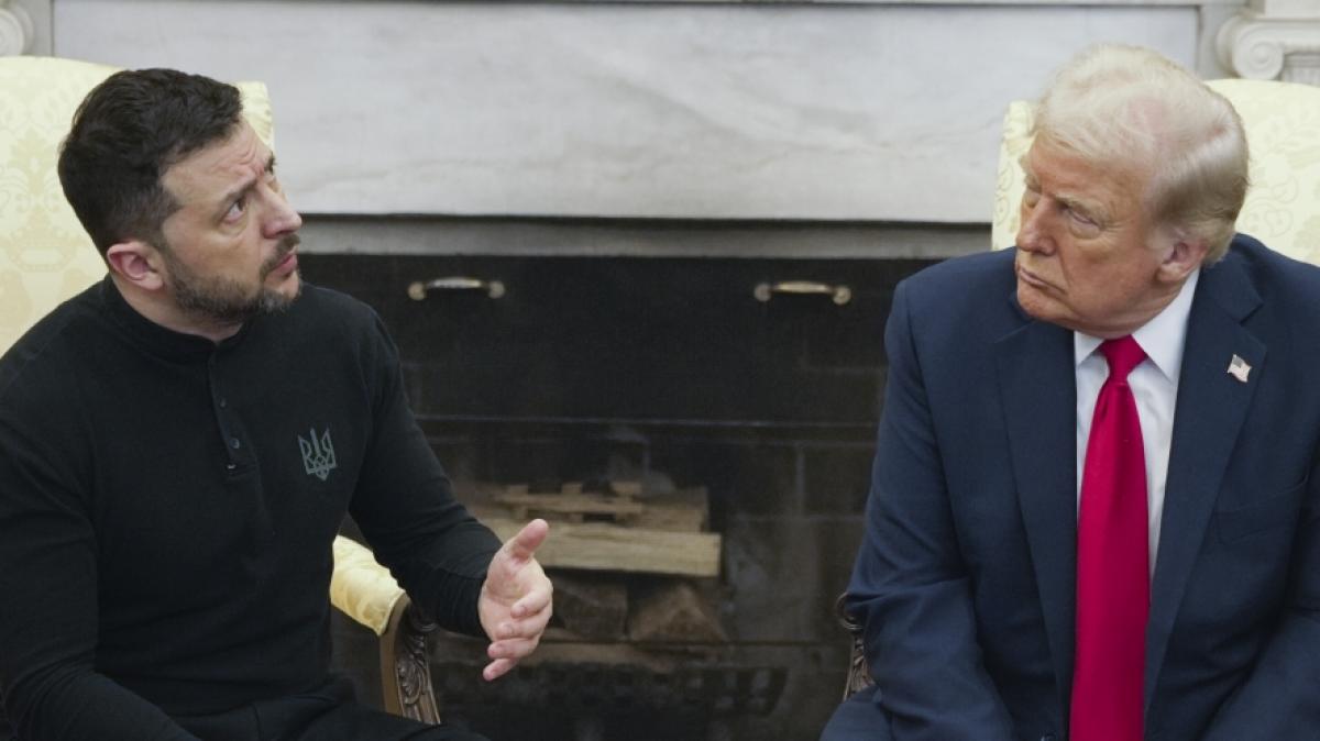 Wolodymyr Selenskyj hat Donald Trump vor einem m&ouml;glichen Dritten Weltkrieg gewarnt. (Foto)