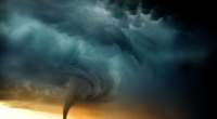 Sturmtief Luis sorgt nicht nur für starke Winde sondern möglicherweise auch Tornados.