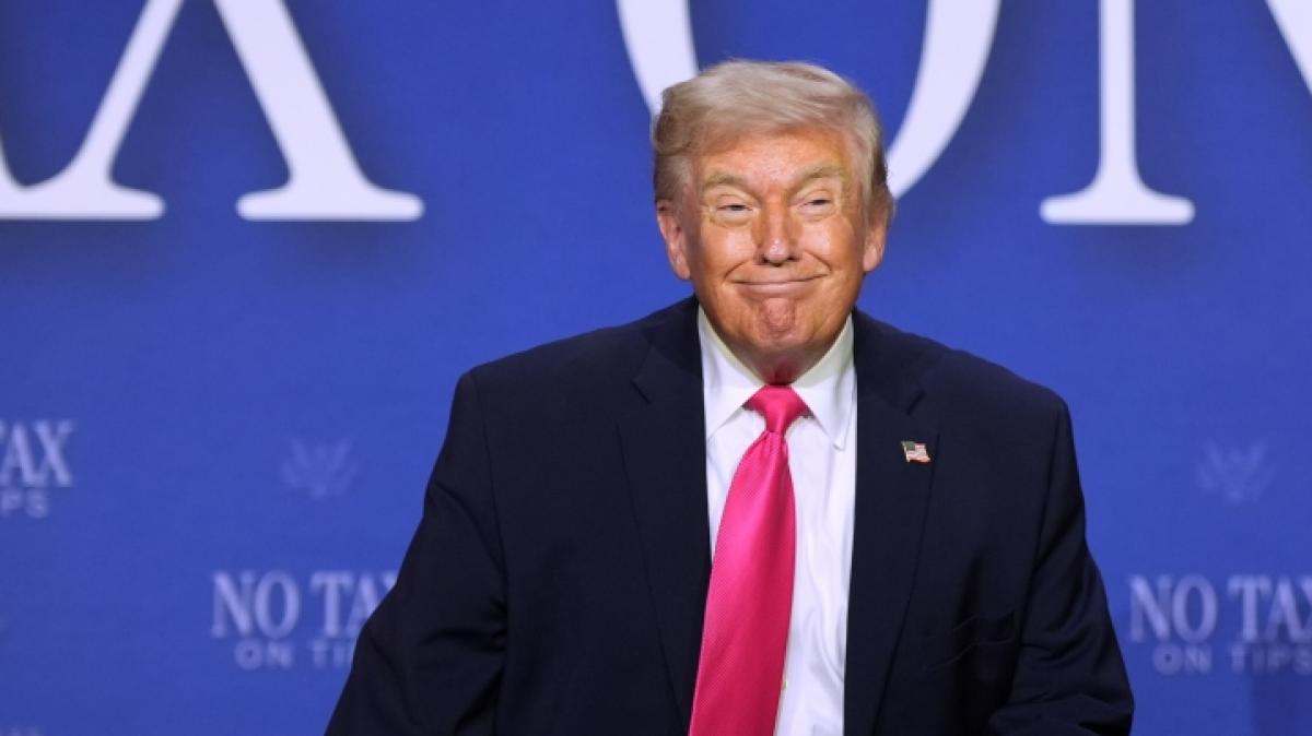 Donald Trump sorgt mit einem neuen Auftritt f&uuml;r Schlagzeilen. (Foto)