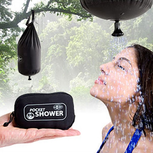 Ein Camping-Gadget für echte Warmduscher