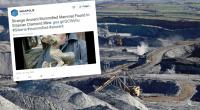 Russische Bergleute entdecken eine mumifizierte Kreatur in der Mine.