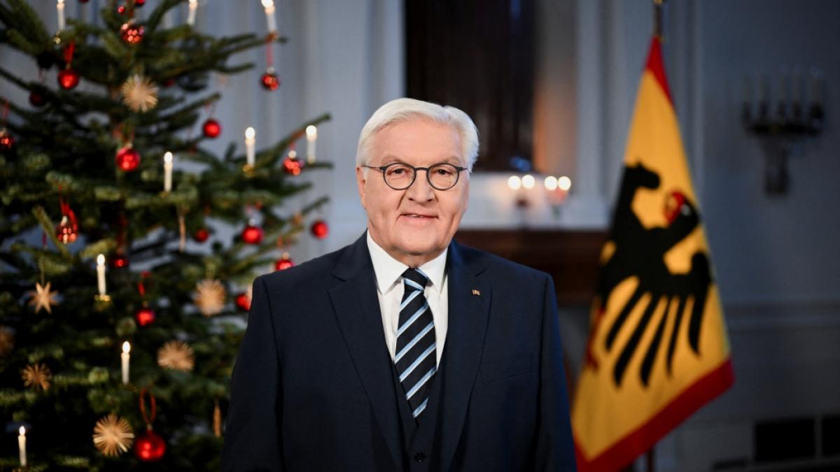 Bundespr&auml;sident Frank-Walter Steinmeier &auml;nderte nach dem Anschlag auf den Magdeburger Weihnachtsmarkt seine Weihnachtsansprache. (Foto)