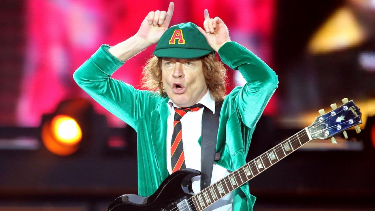 Angus Young kommt mit AC/DC auf gro&szlig;e Europa-Tournee. (Foto)
