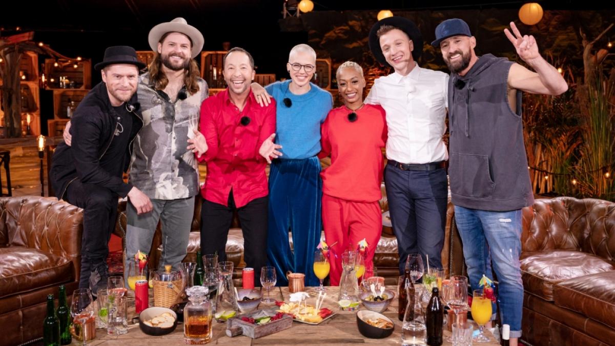 Gastgeber Johannes Oerding, Ian Hooper, DJ BoBo, Stefanie Heinzmann, Nura, Joris und Gentleman. (Foto)