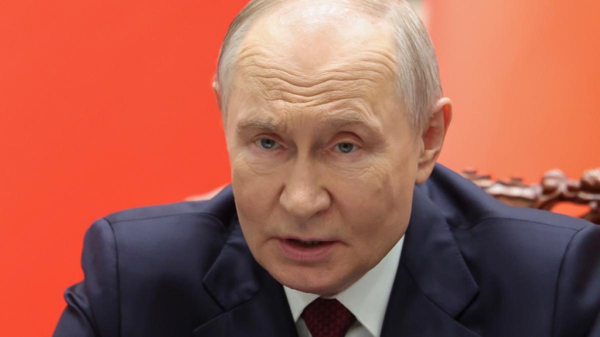 Wladimir Putin platzte bei einer Pressekonferenz der Kragen. (Foto)