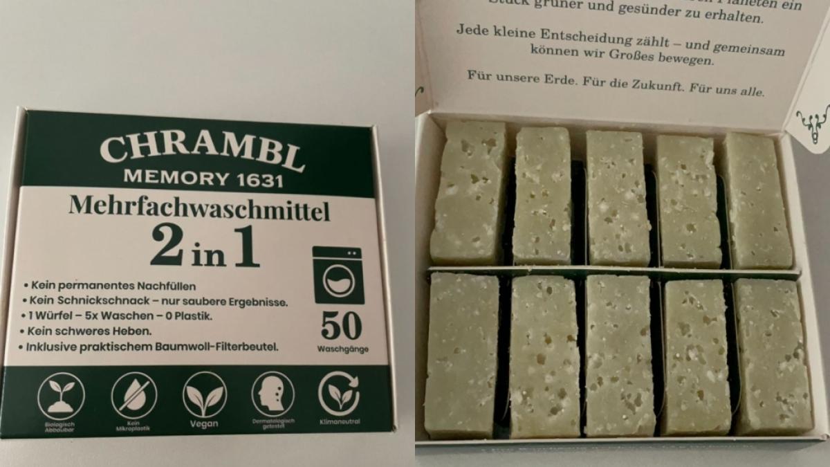 Der Waschw&uuml;rfel aus DHDL. (Foto)