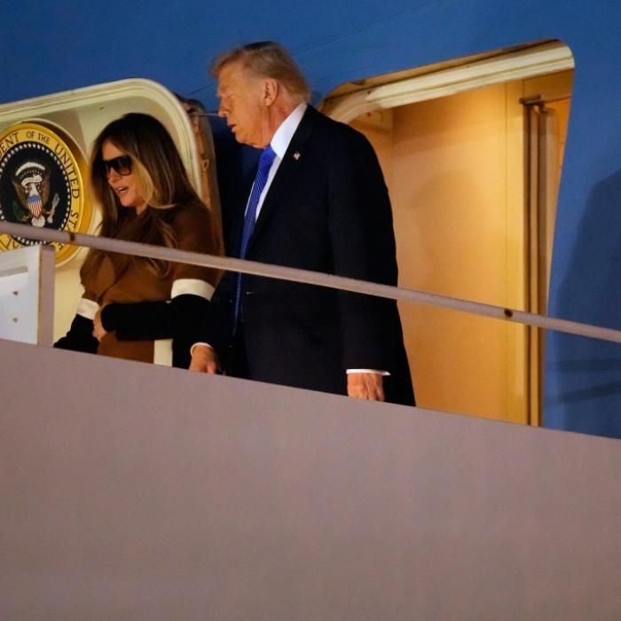 US-Präsident distanziert sich öffentlich von Melanias Epstein-Aussage