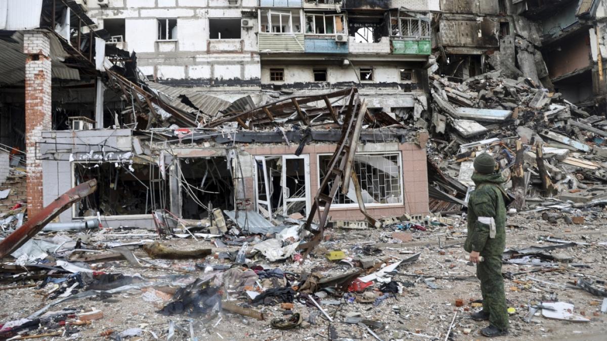 Der Hafen von Mariupol soll von russischen Truppen eingenommen worden sein. (Foto)