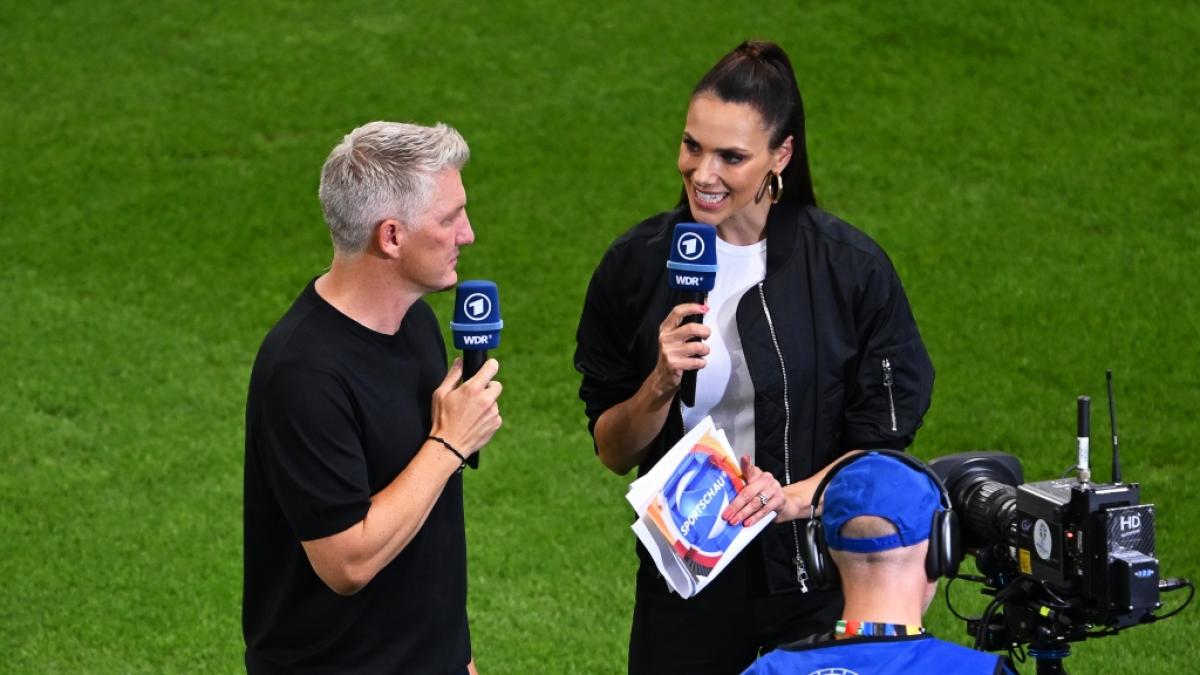 Bastian Schweinsteiger und Esther Sedlaczek (Foto)