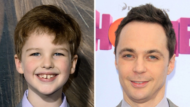 Der junge und der erwachsene Sheldon Cooper: Iain Armitage (li.) und Jim Parsons.