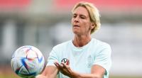 Martina Voss-Tecklenburg war von 2018 bis 2023 Bundestrainerin der deutschen Frauen-Fußballnationalmannschaft.
