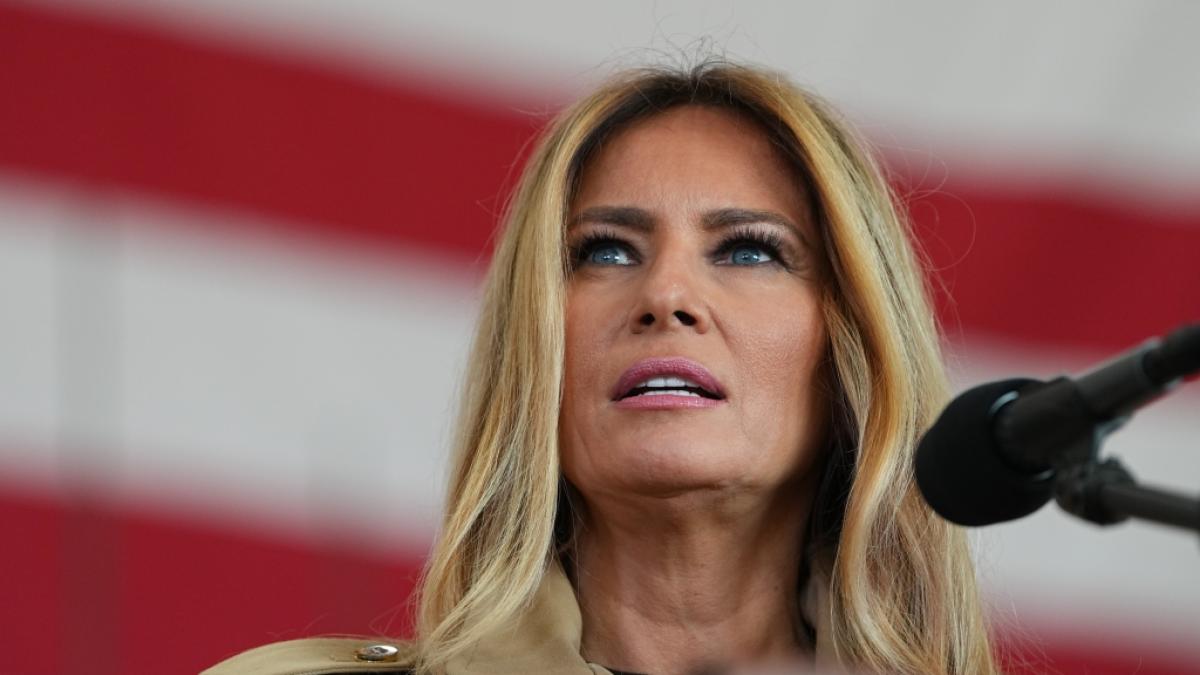 Melania Trump besuchte Familien von Milit&auml;rangeh&ouml;rigen. (Foto)