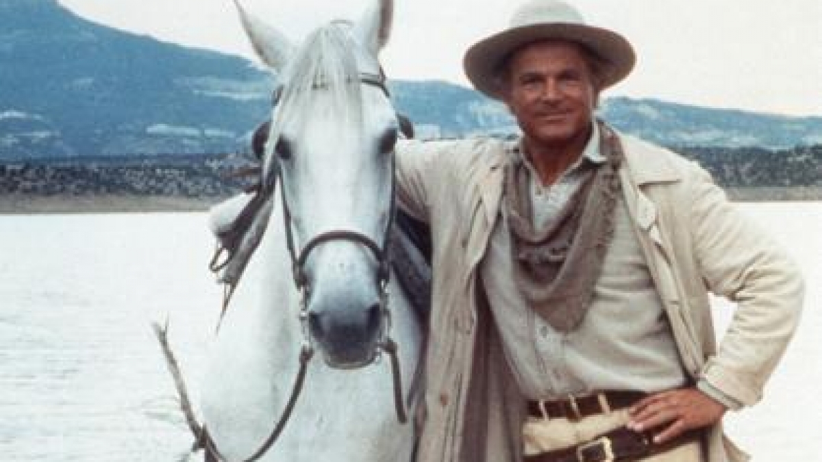 Terence Hill drehte auch schon fr&uuml;her ohne Bud Spencer erfolgreich Filme. Wie hier im Jahr 1991 als Luky Luke. (Foto)