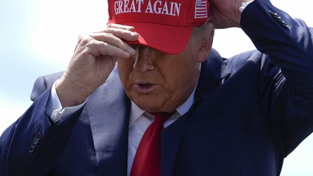 Donald Trump hat immer eine passende Ausrede parat. (Foto)