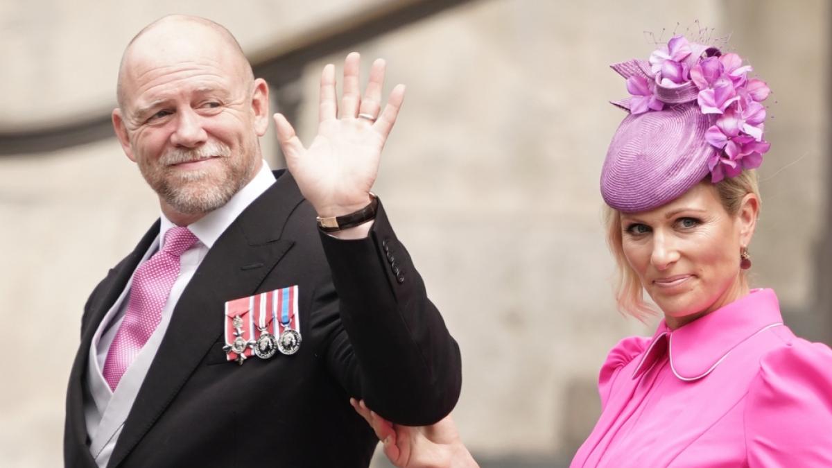 Mike Tindall zeigte sich im ultraknappen Bade-H&ouml;schen. (Foto)