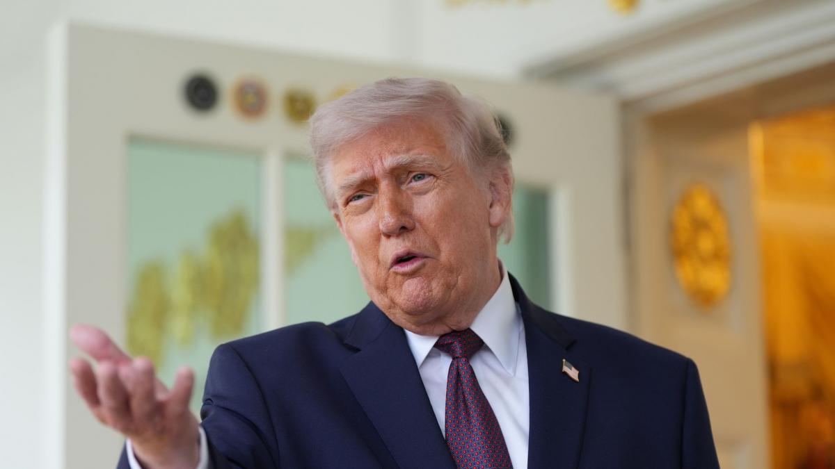 US-Pr&auml;sident Donald Trump hat erneut ein Jesus-Bild ver&ouml;ffentlicht. (Foto)