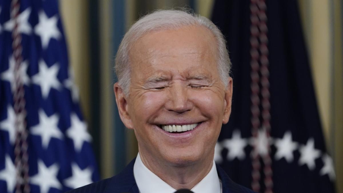 Joe Biden schockte erneut mit wirren Aussagen. (Foto)