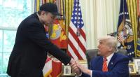 Donald Trump verabschiedete Elon Musk aus dem Weißen Haus. 