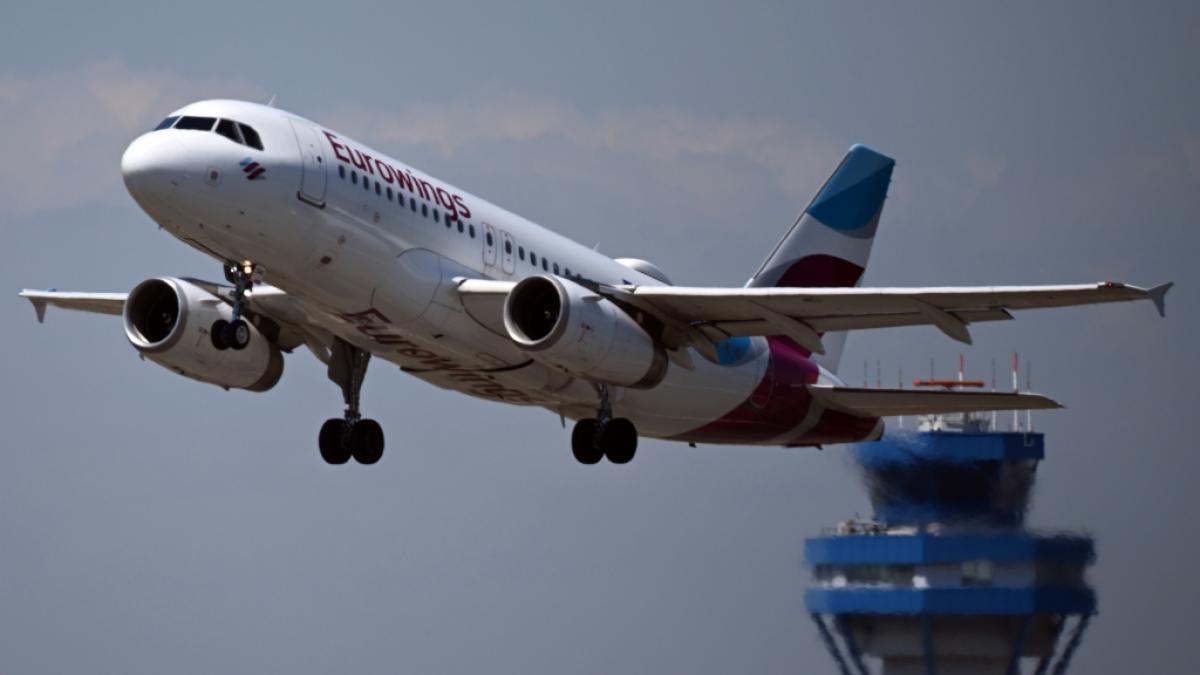 Bei der Lufthansa-Tochter Eurowings sollen am Donnerstag, 6. Oktober, die Piloten streiken. (Foto)