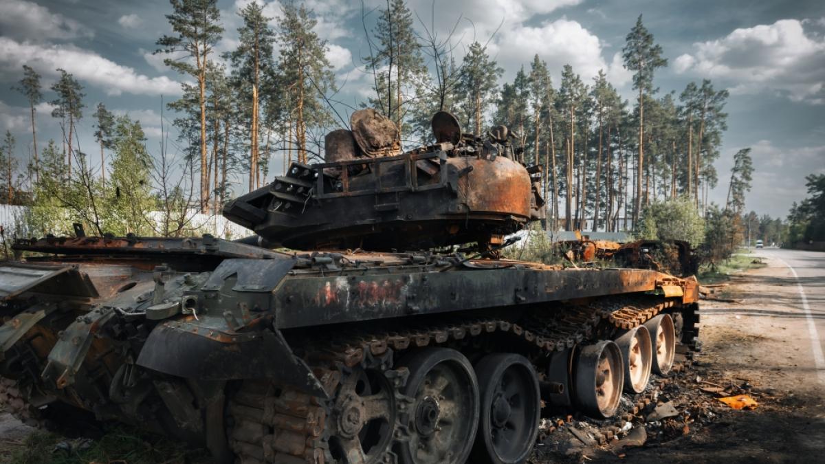 Neue Verluste f&uuml;r Wladimir Putin: Ukrainische Luftlandetruppen haben drei Brazier-Panzer zerst&ouml;rt. (Symbolfoto) (Foto)