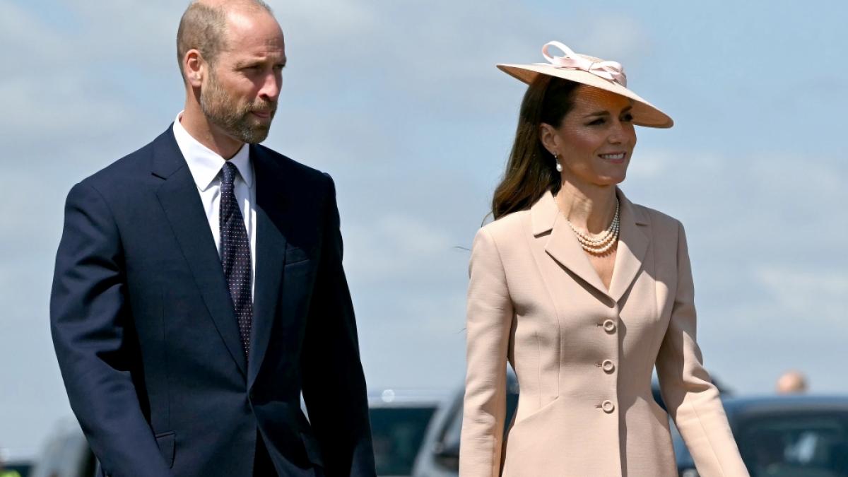 Prinz William und Prinzessin Kate begr&uuml;&szlig;ten Frankreichs Pr&auml;sident Emmanuel Macron und Premi&egrave;re Dame Brigitte Macron pers&ouml;nlich bei ihrer Ankunft zum Staatsbesuch in Gro&szlig;britannien. (Foto)