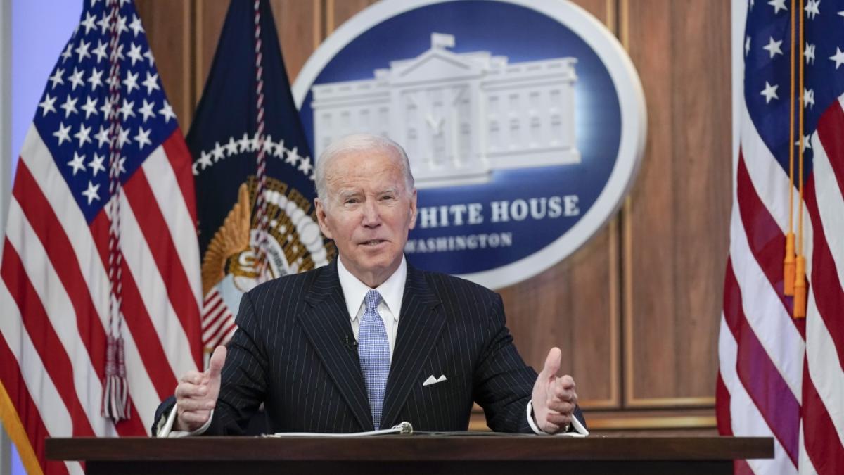 US-Pr&auml;sident Joe Biden schmiss im Wei&szlig;en Haus eine Hochzeitsfeier. (Foto)