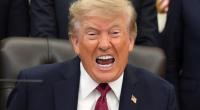 Donald Trump hat bei einem Auftritt haarige Spekulationen ausgelöst.
