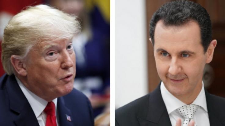 Der Konflikt zwischen Donald Trump und Syriens Diktator Bashar al-Assad spitzt sich zu.