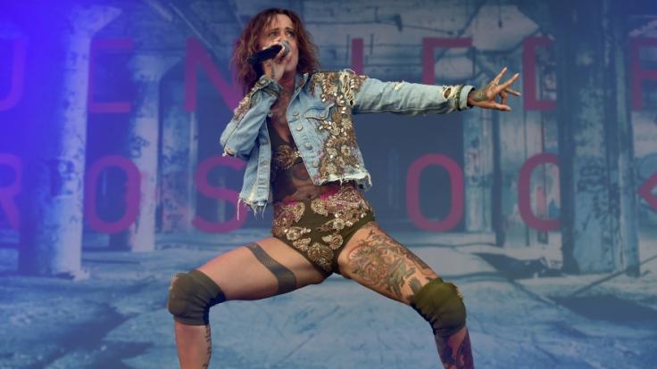 Jennifer Weist genießt die Hitze.