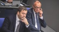 Friedrich Merz (rechts) und Lars Klingbeil