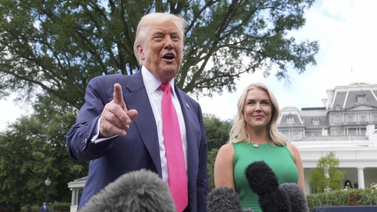 Donald Trump: Seine engste Vertraute geht &ndash; Karoline Leavitt verl&auml;sst das Wei&szlig;e Haus (Foto)