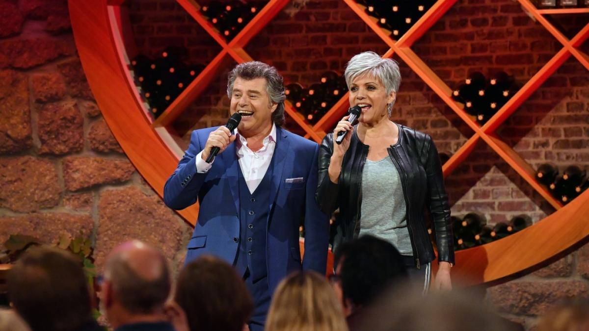 Andy Borg im Duett mit Birgit Schrowange. (Foto)