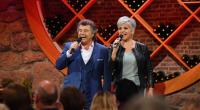 Andy Borg im Duett mit Birgit Schrowange.