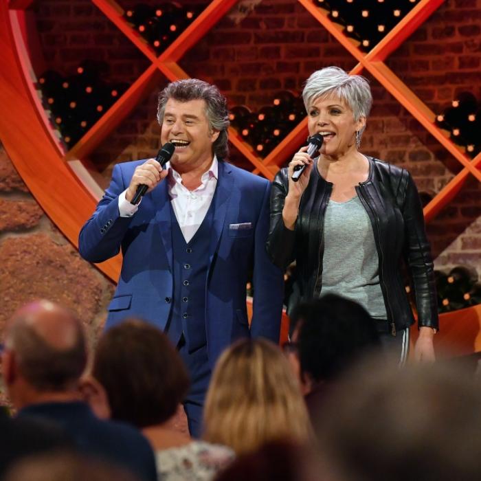 Duett mit Andy Borg! Moderatorin als Schlagersängerin im TV