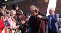 Prinz Harry und Herzogin Meghan wurden bei ihrem Besuch im 