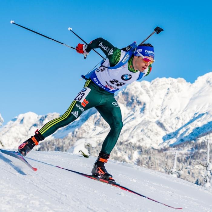 Deutsche Biathleten mit Staffel in Hochfilzen knapp Zweite