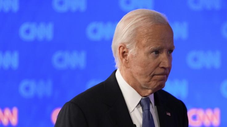 Joe Biden konnte im TV-Duell gegen Donald Trump nicht überzeugen. War die Debatte für ihn zu spät am Tag?