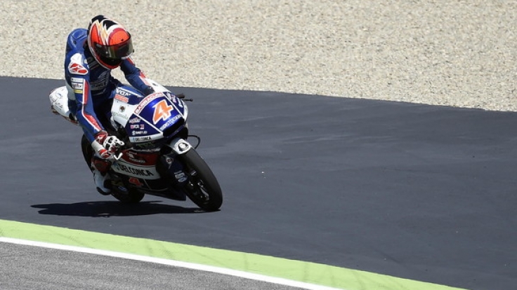 Der italienische Moto3-Fahrer Fabio Di Giannantonio beim Mugello-GP im Jahr 2016.