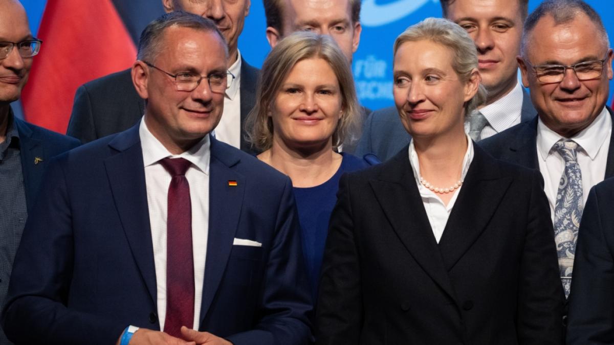 Beim AfD-Parteitag hat Alice Weidel ihre Machtposition ausgebaut. (Foto)