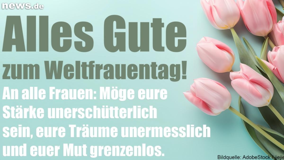 "Alles Gute zum Frauentag!" (Foto)