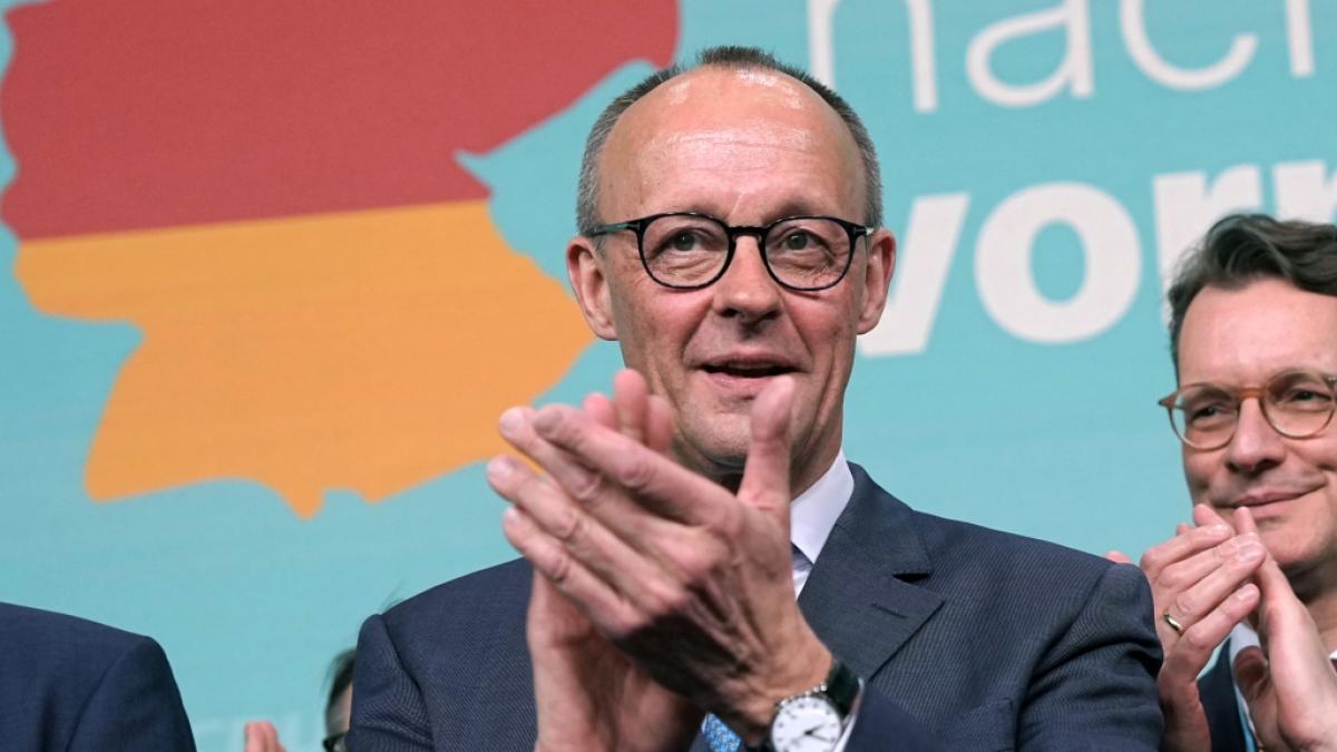 Deutschland hat gew&auml;hlt: Die Union d&uuml;rfte als Wahlsieger mit Friedrich Merz den n&auml;chsten Bundeskanzler stellen. (Foto)
