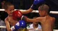 Der Kampfsport Muay Thai, auch als Thai-Boxen bekannt, ist in Thailand bereits bei Kindern angesagt.