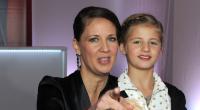 Bald in Amerika: Dana und Tochter Emma Schweiger.